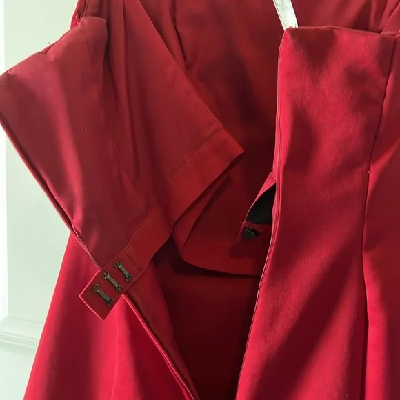 Beautiful Ruby, red David’s bridal prom or bridesmaid gown - Picture 6 of 6